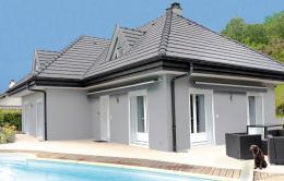 isolation extérieure maison avec piscine